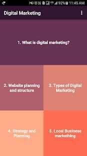 Learn Digital marketing скриншот 6