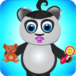 ikon perawatan bayi panda lu