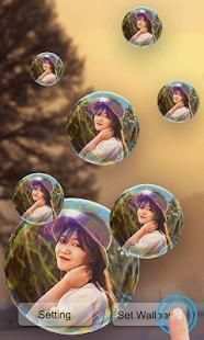 Echo : Bubble Photo Live Wallpaper स्क्रीनशॉट 4