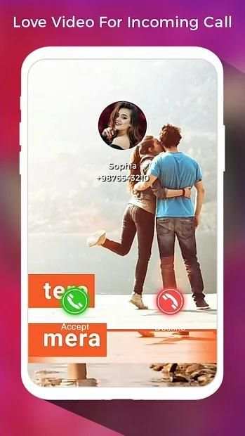 Love Video Ringtone for Incoming Call screenshot 7