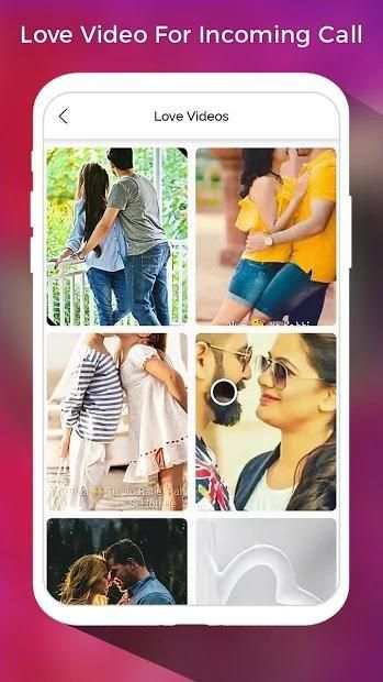 Love Video Ringtone for Incoming Call screenshot 6