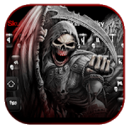 Death Devil Blood Skull Keyboard Theme आइकन