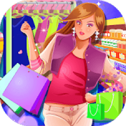 Shopping at Fashion Shopping Mall icon