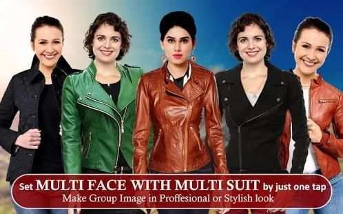 Women Jacket Dual Photo Suit скриншот 1