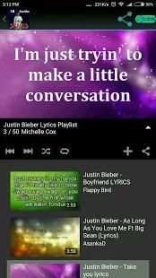 Justin Bieber All Songs स्क्रीनशॉट 8