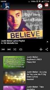 Justin Bieber All Songs स्क्रीनशॉट 1
