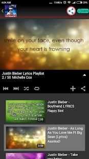 Justin Bieber All Songs स्क्रीनशॉट 6