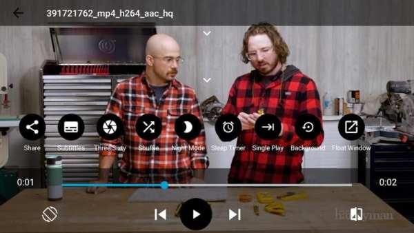 HD Video Player screenshot 2