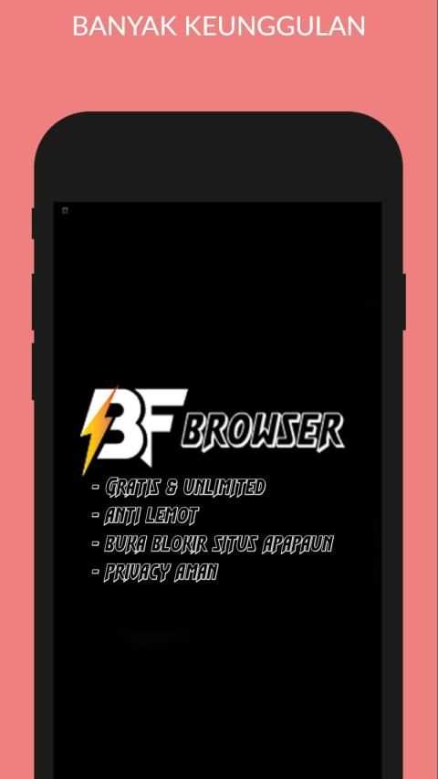 BF Browser PRO - Anti Blokir screenshot 3