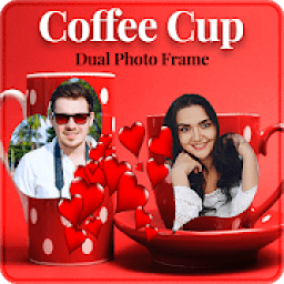 ikon Coffee Cup Photo Editor - Dual Photo Frame