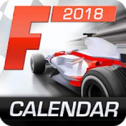 Formula 2018 Calendar