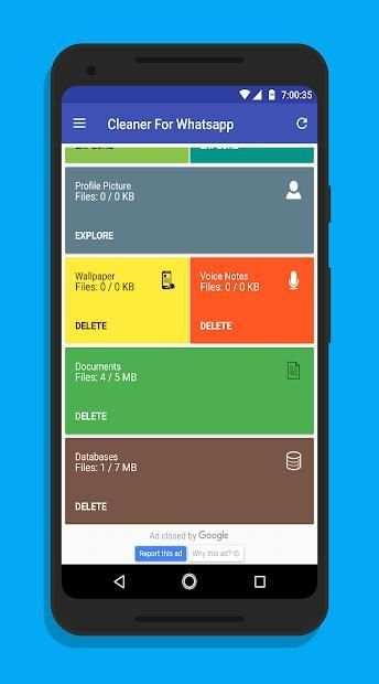 Cleaner For Whatsapp - clean junk file screenshot 4