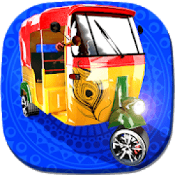 Rickshaw Racing Traffic Simulator 3D आइकन