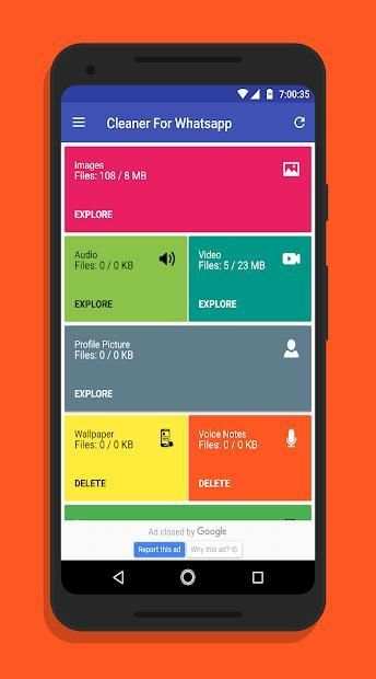 Cleaner For Whatsapp - clean junk file screenshot 5