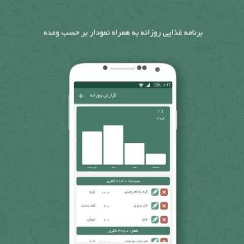کرفس - کالری شمار رژیم لاغری و چاقی
‎ screenshot 3