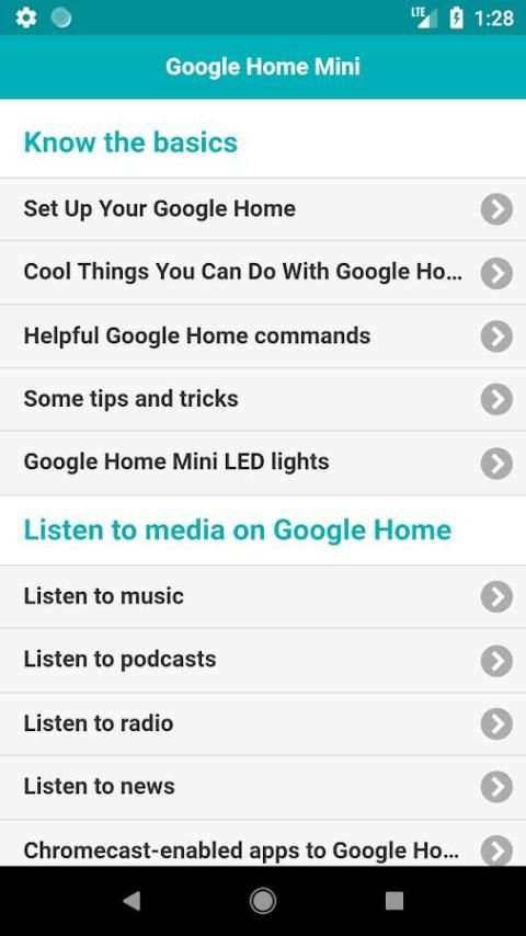 User Guide for Google Home Mini स्क्रीनशॉट 9