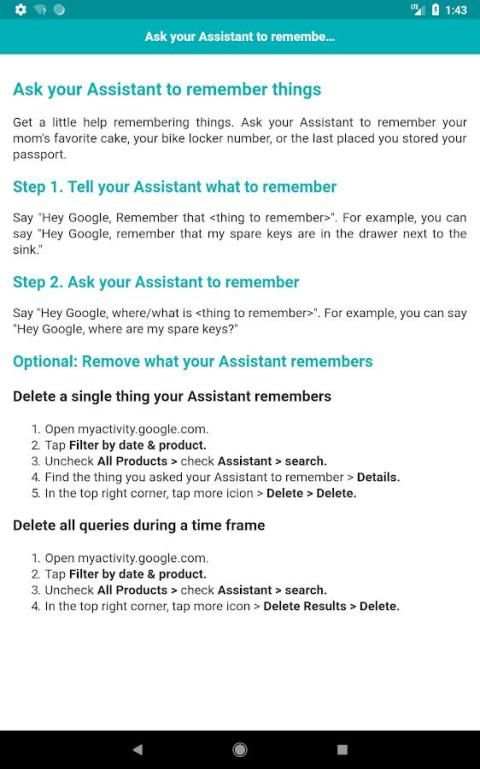 User Guide for Google Home Mini स्क्रीनशॉट 5