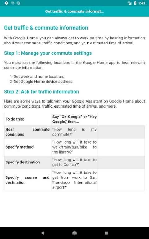 User Guide for Google Home Mini स्क्रीनशॉट 4