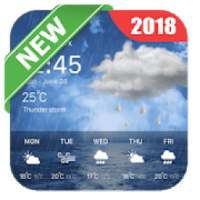 Weather Offline & Clock Widget 2018