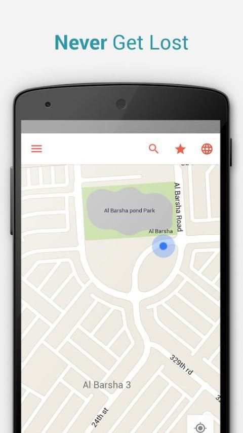 Dubai Offline City Map स्क्रीनशॉट 2