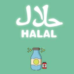 *Scan Halal food: Additive haram &e-Number Muslim