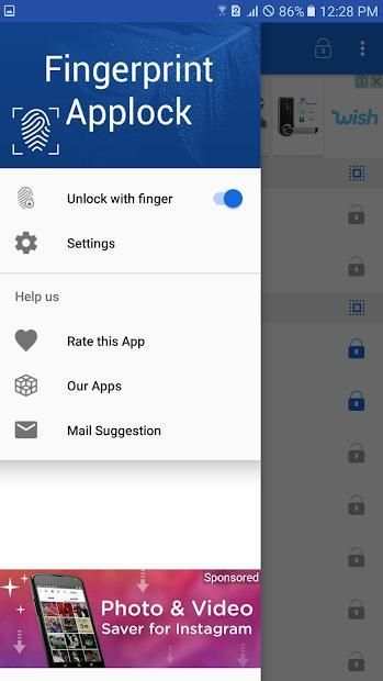 APP LOCK FINGERPRINT-PASS screenshot 4