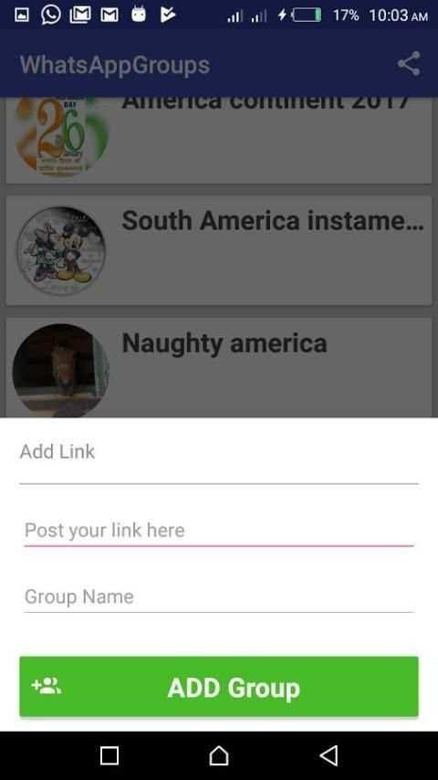 WhatsappGroups screenshot 4