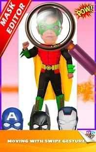 Superhero Face Masks Changer Photo Editor screenshot 2