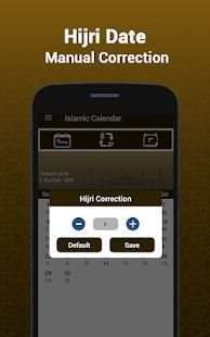 Hijri Islamic Calendar 2018 screenshot 3