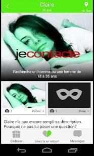 Jecontacte Gratuit screenshot 2