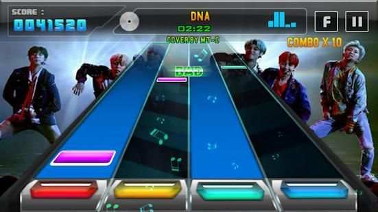 BTS Piano Tiles Game screenshot 3