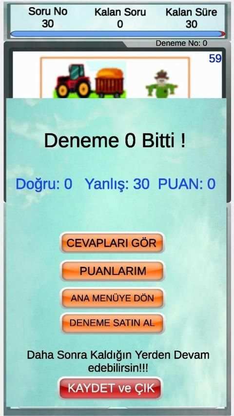 Bilsem Deneme 1.sınıf screenshot 8