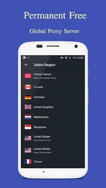 Inf VPN - Global Proxy & Unlimited Free WIFI VPN screenshot 6
