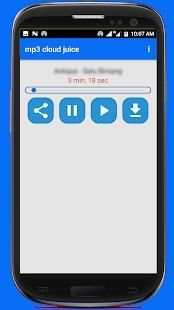mp3 cloud juice screenshot 1