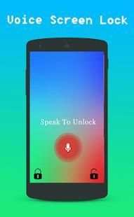 Voice Lock Screen : Voice Lock screenshot 4