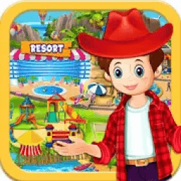 Pretend my hotel resort vocation Game icon