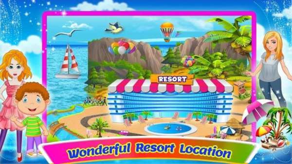 Pretend my hotel resort vocation Game screenshot 1
