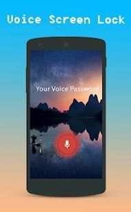 Voice Lock Screen : Voice Lock screenshot 1