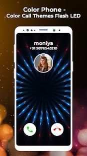 Color Phone - Color Call Themes Flash LED स्क्रीनशॉट 4