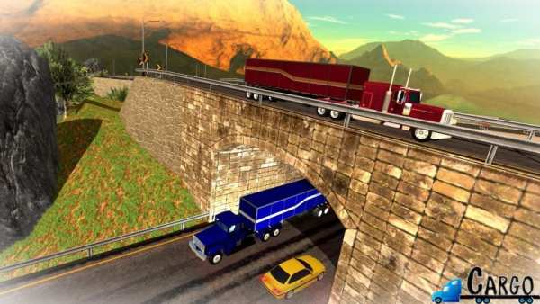 Offroad Truck Cargo Delivery Forklift Driver Game स्क्रीनशॉट 3