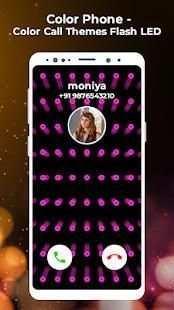 Color Phone - Color Call Themes Flash LED screenshot 6