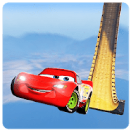 ikon McQueen Mega Ramp Car Racing: Lightning Car Games