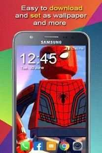 UHD Lego Spiderman 4K Wallpapers screenshot 5