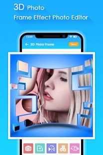 3D Photo Frame Effect Photo Editor screenshot 1