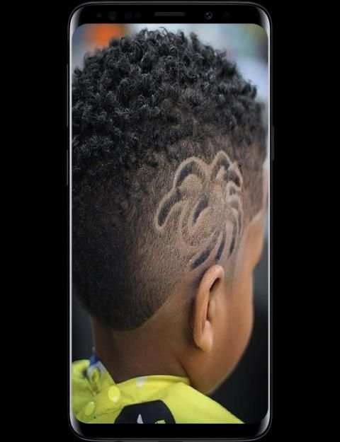 Cool Black Kids Haircuts screenshot 2