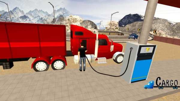 Offroad Truck Cargo Delivery Forklift Driver Game स्क्रीनशॉट 1