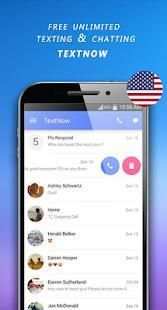 Text Now - text free and calls 4 تصوير الشاشة