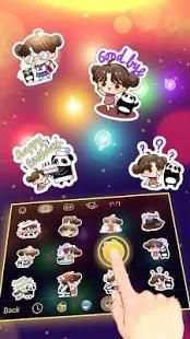 Sparkle Neon Lights Keyboard 1 تصوير الشاشة