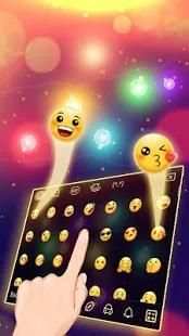 Sparkle Neon Lights Keyboard 3 تصوير الشاشة
