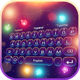 ikon Sparkle Neon Lights Keyboard
